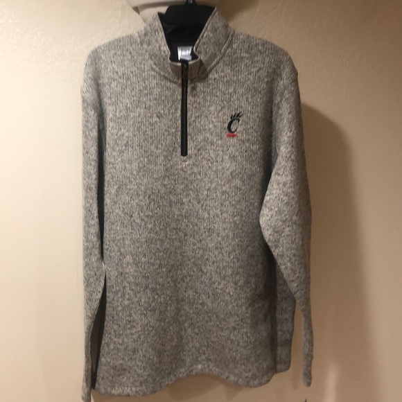 Cincinnati Bearcats men’s pullover sweater, new, Gray, size extra large (XL) - Picture 1 of 3